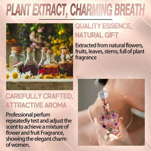Mandotos International Arabian Rose and Jasmine Pheromone Perfume for women, featuring floral and exotic scent notes.
