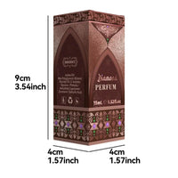 Mandotos International Arabian Rose and Jasmine pheromone perfume for women, featuring floral scent and elegant perfume bottle.
