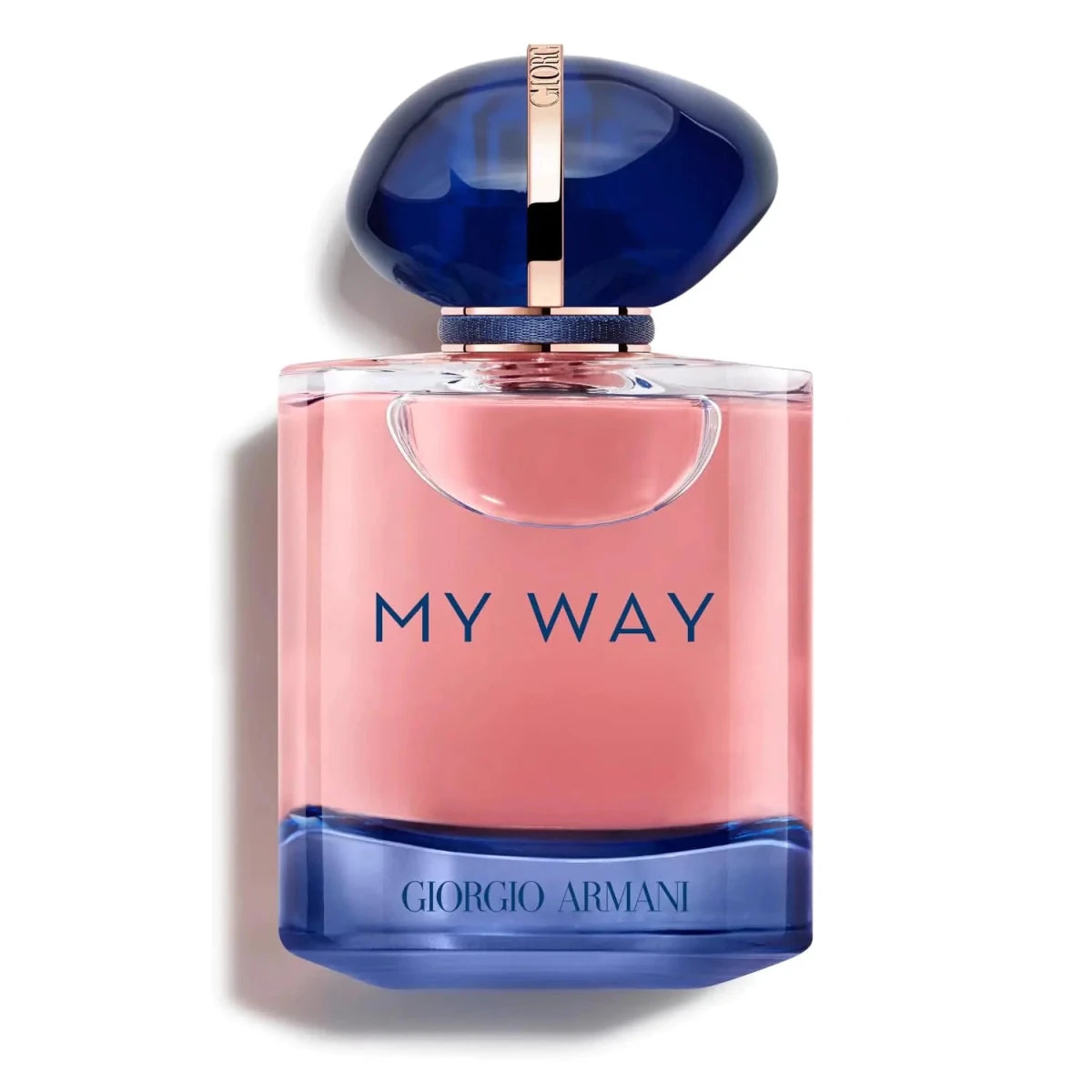 Armani Beauty My Way Intense Eau de Parfum for Women with orange blossom, tuberose, sandalwood, and vanilla notes in 3 oz bottle.