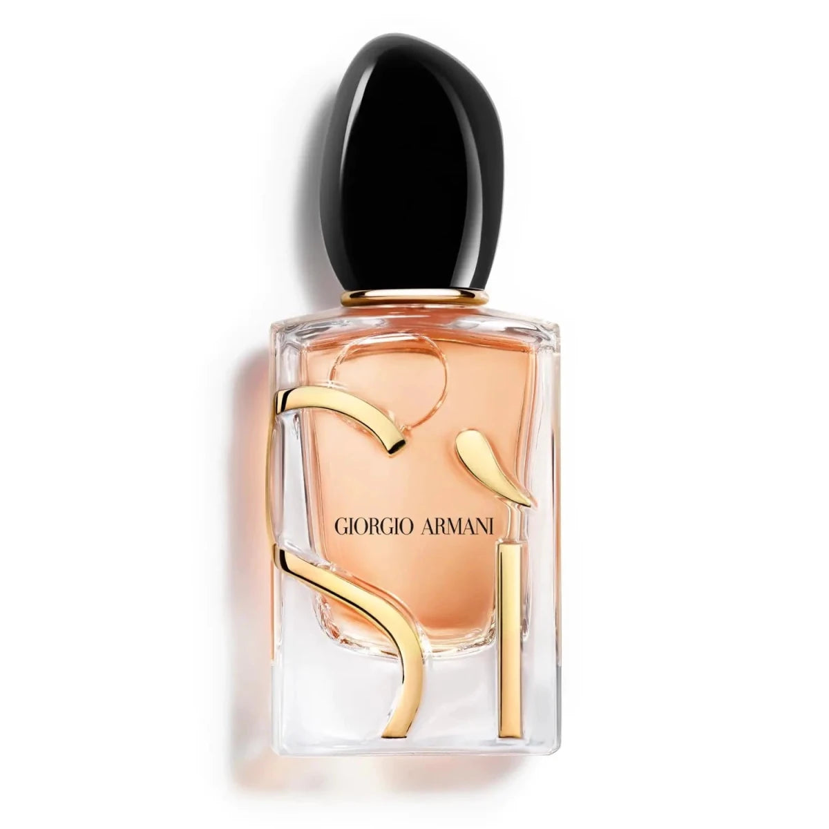 Armani Sì Eau de Parfum for women featuring blackcurrant and rose notes in a 1.6oz bottle, presented by MANDOTOS INTERNATIONAL.