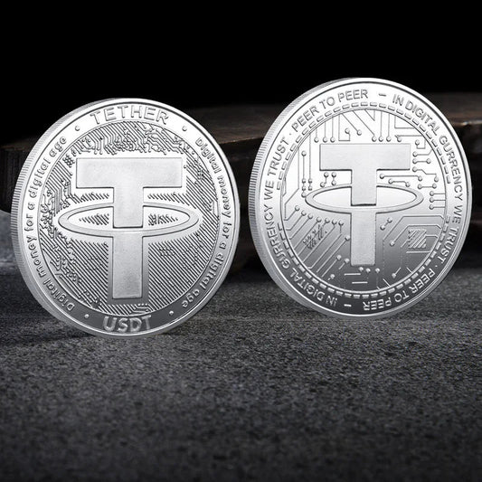 Mandotos International crypto coin collection featuring Bitcoin, Ethereum, ADA, Shiba Inu, Dogecoin, XRP, and more in a plastic case.