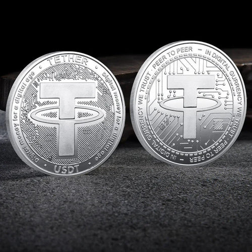Mandotos International crypto coin collection featuring Bitcoin, Ethereum, ADA, Shiba Inu, Dogecoin, XRP, and more in a plastic case.