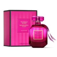 Mandotos International Bombshell Passion Floral Eau de Parfum bottle with sparkling cassis and peony scent, 1.7 oz.