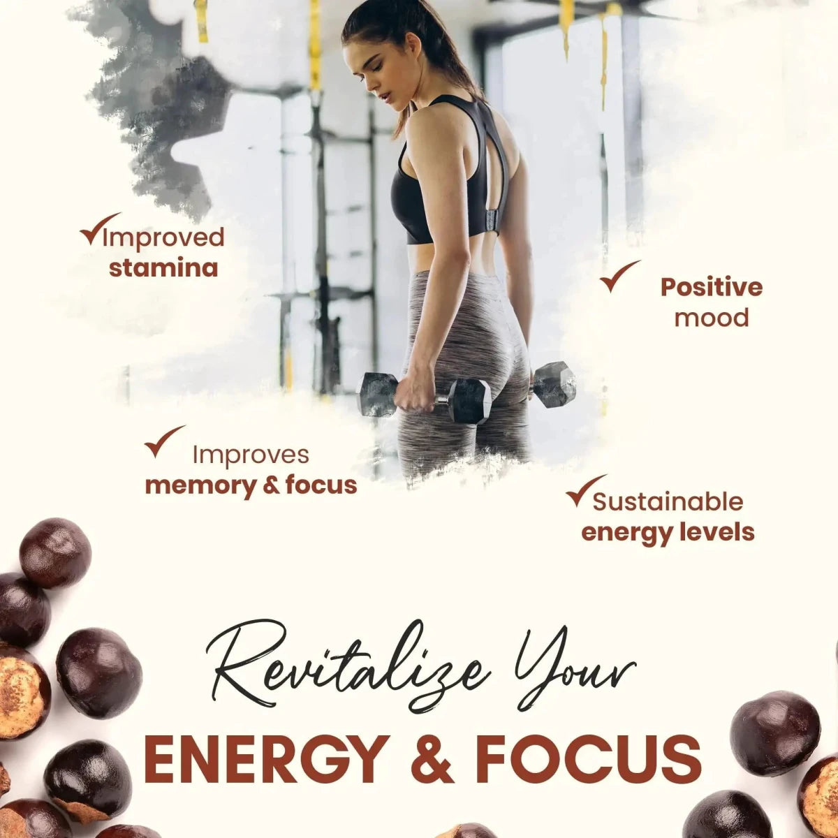 Mandotos International caffeine pills, energy gel, and gummies for a quick boost, featuring 60 pills in a convenient pack.