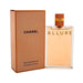 Mandotos International Chanel Allure Women's Eau De Parfum 3.4 oz bottle with elegant design and clear glass packaging.