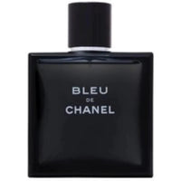 Mandotos International Chanel Bleu Eau De Toilette 100ml spray bottle with sleek packaging and blue design.