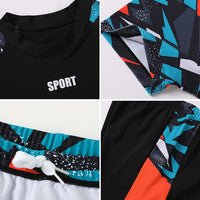 Mandotos International boys' swim trunks in 2026 new model, two-piece youth swimwear, suitable for older children and kids.