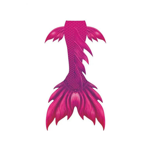 Shiny mermaid tails swimsuit by Mandotos International featuring a vibrant, shimmering mermaid skin design for swimming and cosplay.