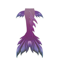 Shiny mermaid tails swimsuit by MANDOTOS INTERNATIONAL featuring a vibrant, shimmering mermaid skin design for swimming and cosplay.