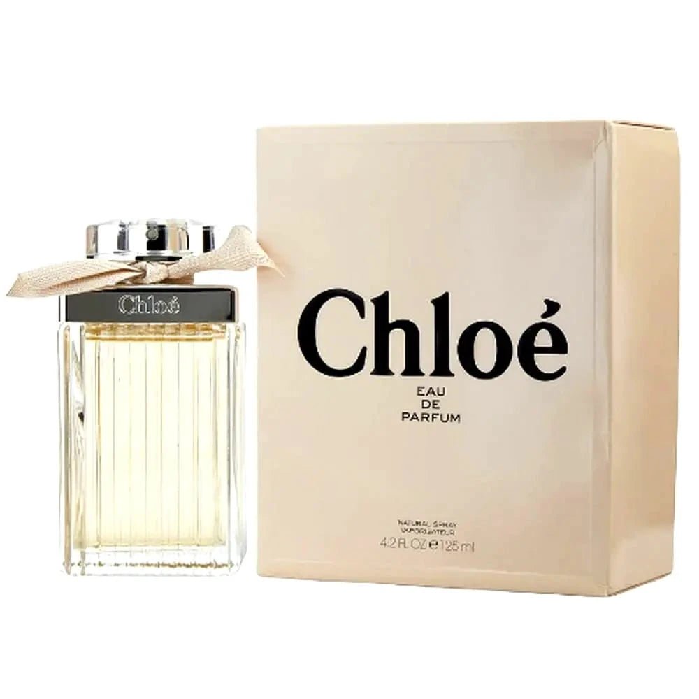 Chloe Essence Women's Perfume 4.2 oz bottle by Mandotos International, elegant perfume with floral and citrus notes.