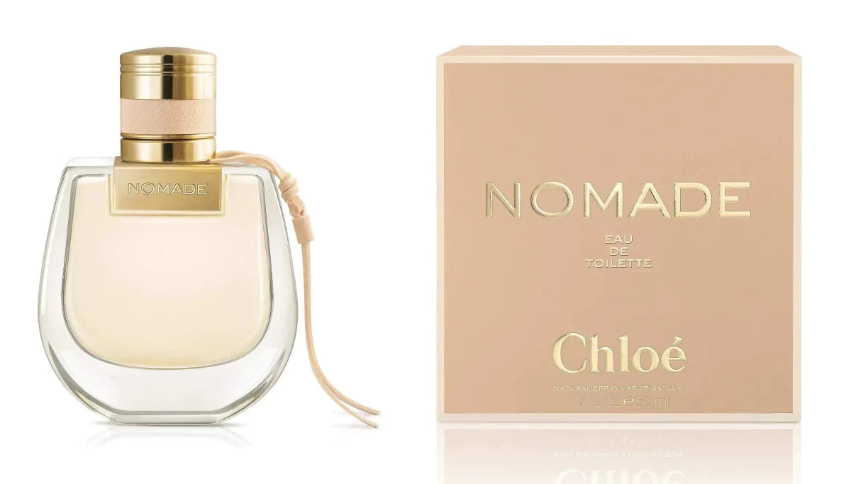 Chloe Nomade Essence 1.7oz women's Eau de Parfum by MANDOTOS INTERNATIONAL, with elegant bottle and floral scent notes.