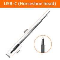 Mandotos International compact digital soldering iron with display and ergonomic handle for precise electronic work.