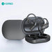 Mandotos International COTECi translation earbuds with 144 languages, AI-powered, showing sleek design and compact charging case.