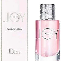 Dior Joy women's perfume spray 3.0 oz by Mandotos International, elegant bottle with floral design and silver cap