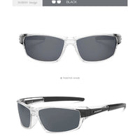 Mandotos International DUBERY 2022 polarized night vision sunglasses for men, sport glasses with sleek design and UV protection