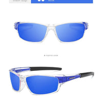 Mandotos International DUBERY 2022 polarized night vision sunglasses for men, sport style, with dark tinted lenses and sturdy frame