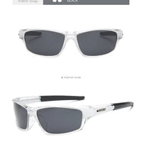 Mandotos International DUBERY 2022 polarized night vision sunglasses for men, sport glasses with tinted lenses and sleek frame design.