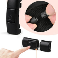 Elastic no-tie shoelaces with press lock from MANDOTOS INTERNATIONAL for kids and adults, shown on sneakers.