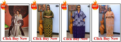 Elegant African V-neck maxi dress by MANDOTOS INTERNATIONAL, featuring intricate patterns and flowing fabric for wedding parties.