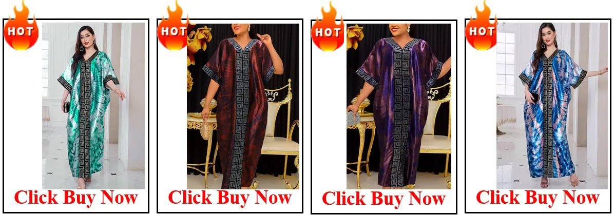 Elegant African V-neck maxi dress by MANDOTOS INTERNATIONAL, perfect for wedding parties, featuring vibrant fabric and flowing design.