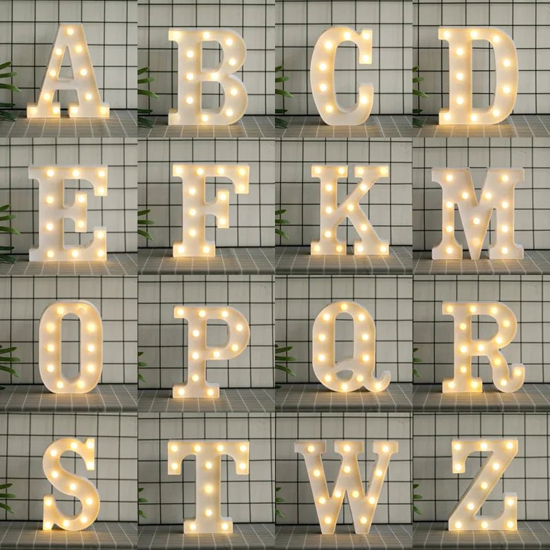 Mandotos International ELEGATE LED 54 N 3D LED letter light spotlight lamp, decorative alphabet N with Mexico theme.