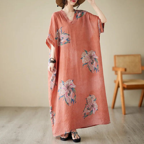 Ethnic Bohemian beach dress for women by MANDOTOS INTERNATIONAL, casual and fashionable with colorful ethnic patterns.