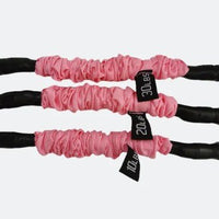 Mandotos International FlexFit ankle resistance bands for strength training and leg workouts, shown in a close-up image.