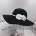 French style women's fedora hat with wide brim, felt material, suitable for winter and autumn, featuring a derby jazz design.