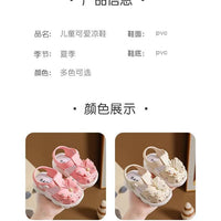 Girls' summer sandals by MANDOTOS INTERNATIONAL, soft sole, non-slip baby princess beach shoes for infants and little girls.