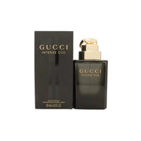 Gucci Luxe Oud Eau de Parfum 90ml bottle with elegant packaging, showcasing the luxurious fragrance design.