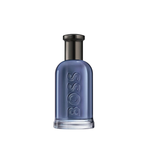 Hugo Boss Infinite EDP 3.3 oz bottle with sleek design, showcased in a product image for MANDOTOS INTERNATIONAL.