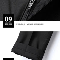 Italian style slim fit 8XL business suit set by MANDOTOS INTERNATIONAL, ideal for wedding groom or best man attire.