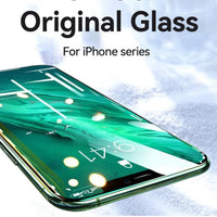 Mandotos International Joyroom iPhone Pro Max HD glass screen protector set with 1, 2, or 3 pieces of tempered glass for screen protection.