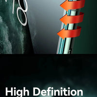 Joyroom HD tempered glass screen protector for iPhone Pro Max, available in 1, 2, or 3-piece sets for durable protection.