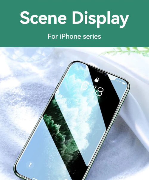 Joyroom iPhone Pro Max HD tempered glass screen protector set, available in 1, 2, or 3 pieces, offers durable phone screen protection.