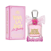 Juicy Couture Viva La Juicy Le Bubbly Eau De Parfum for women, pink berries, gardenia, jasmine, amber, 3.4 fl oz spray