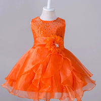 Kids glam dresses and gowns by MANDOTOS INTERNATIONAL, featuring colorful, elegant styles for special occasions.