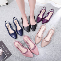 Korean style mid-low heel jelly sandals for women by MANDOTOS INTERNATIONAL, featuring clear, glossy plastic straps and comfortable sole.