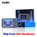Mandotos International KuWFi Cat7 Global Band Router 4G travel hotspot with LCD display and compact design for mobile internet.
