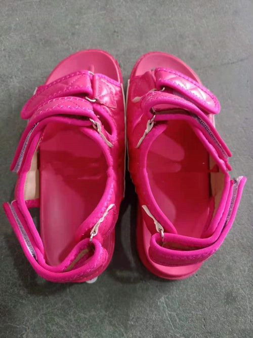 Ladies' Breeze Velcro Sandals by MANDOTOS INTERNATIONAL, featuring comfortable straps and casual style for warm weather.