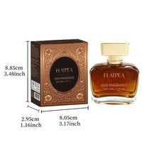 Luxury Arabian Musk Oud and Cedarwood men's Eau de Toilette by MANDOTOS INTERNATIONAL, featuring a sleek bottle with rich, aromatic scent notes.