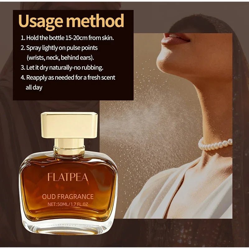 Luxury Arabian Musk Oud and Cedarwood men's Eau de Toilette by MANDOTOS INTERNATIONAL, featuring elegant bottle design and rich fragrance.