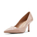 Madden Girl Brynn nude 6.5 heels with pointed toe and ankle strap, stylish and elegant footwear from Mandotos International