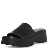 Black Madden Girl Thunderr Jane ankle boots in size 6.5, featuring a sleek design and stylish silhouette from Mandotos International.