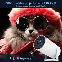Mandotos International Magcubic Pro 4K Android 11 projector with dual Wi-Fi 6, Bluetooth 5.0 for home and outdoor cinema use