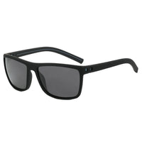 Men's black metal framed sunglasses with TAC lenses, suitable for day and night driving and stylish daily leisure wear.