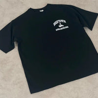 Men's cotton fitness tee by MANDOTOS INTERNATIONAL, short sleeve summer gym T-shirt, casual athletic shirt for workouts.