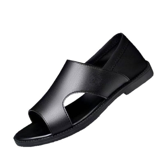 Men's non-slip soft-soled beach sandals by MANDOTOS INTERNATIONAL, ideal for summer comfort and casual outdoor wear.