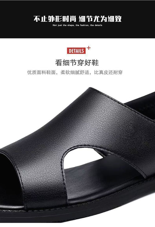 Men's non-slip soft-soled beach sandals by MANDOTOS INTERNATIONAL, perfect for summer outdoor wear.