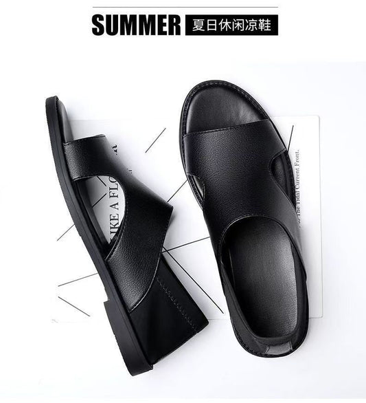Men's non-slip soft-soled beach sandals by MANDOTOS INTERNATIONAL, perfect for summer outdoor and casual wear.